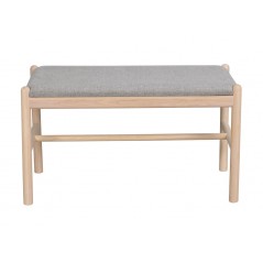 RO MILFORD BENCH WHITEWASH/GREY